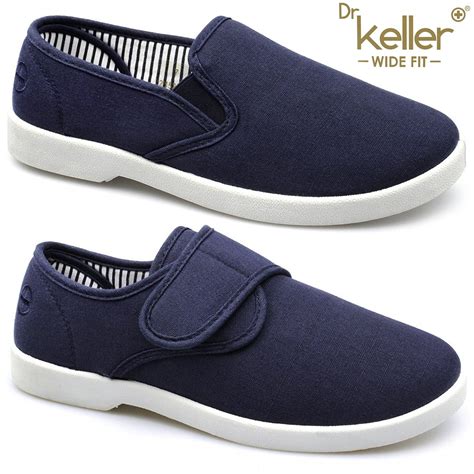 mens extra wide canvas shoes|wide fitting men's canvas shoes.